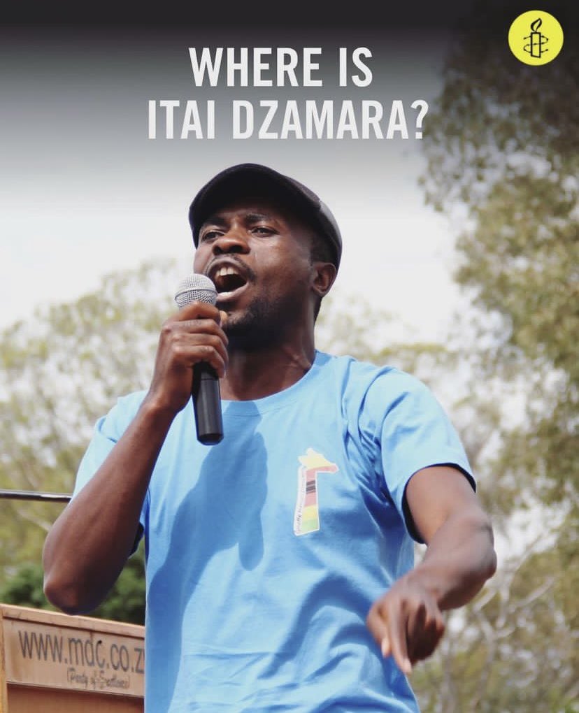 When #ItaiDzamara disappeared i was just a high school kid and i heard about it but it didn’t go beyond that. Now that I’m a journalist it really hit home and it feels so personal and I understand the risk that comes with the career that I chose.
#BringBackItai