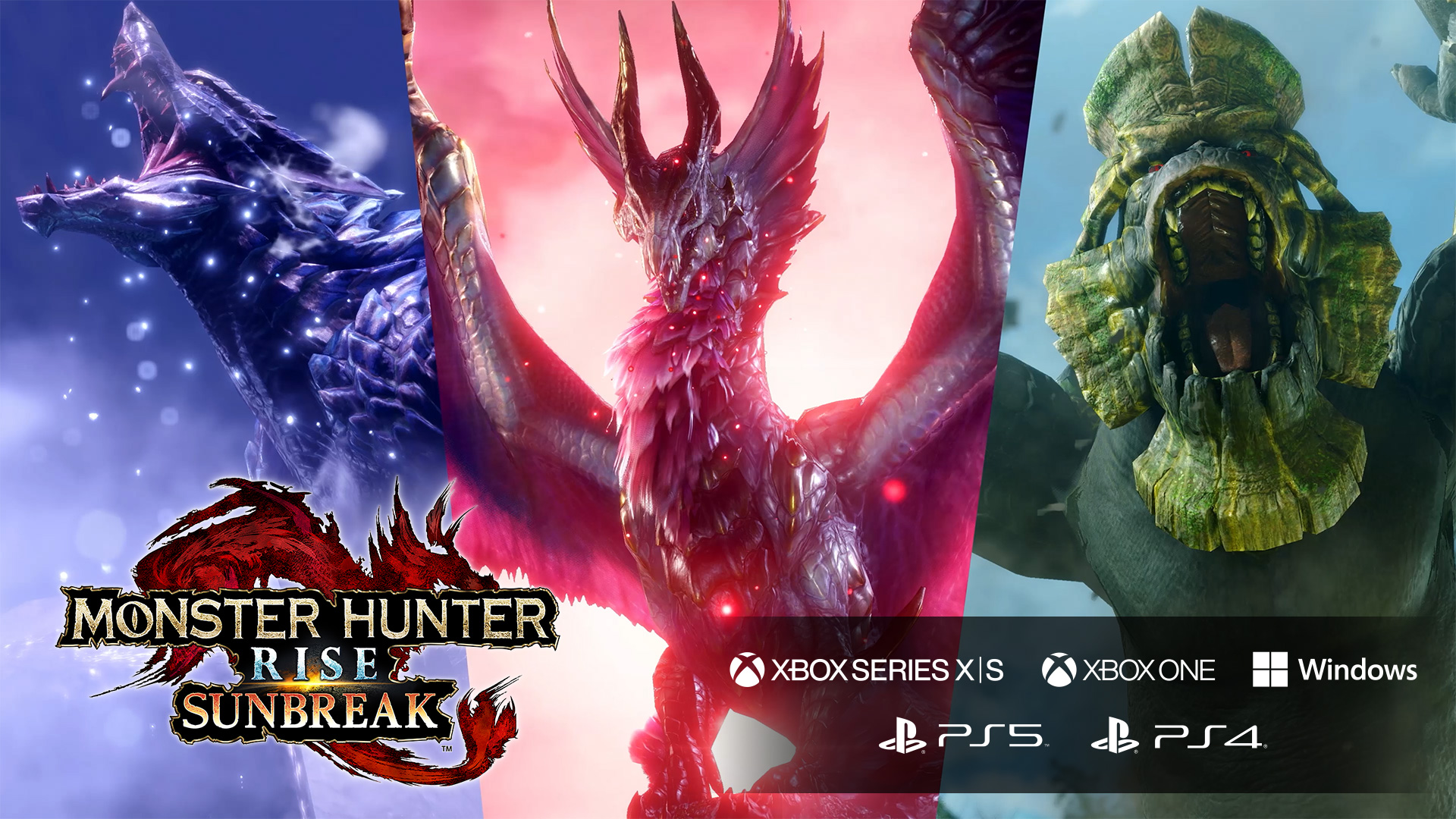 Monster Hunter Rise / Monster Hunter Rise: Sunbreak(Xbox Series X, S/Xbox  One/Windows/PS5/PS4)