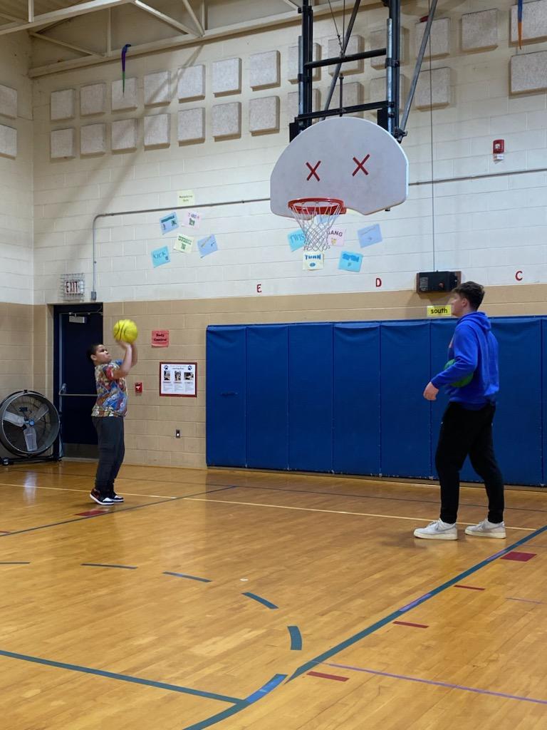 Thank you to <a href="/FandMWBB/">F&M Basketball</a> <a href="/fandmMBB/">F&M Men's Basketball</a> players for teaching our students some foundational basketball skills during March Madness! #communitytogether #basketball 

<a href="/SDoLancaster/">School District of Lancaster</a>
