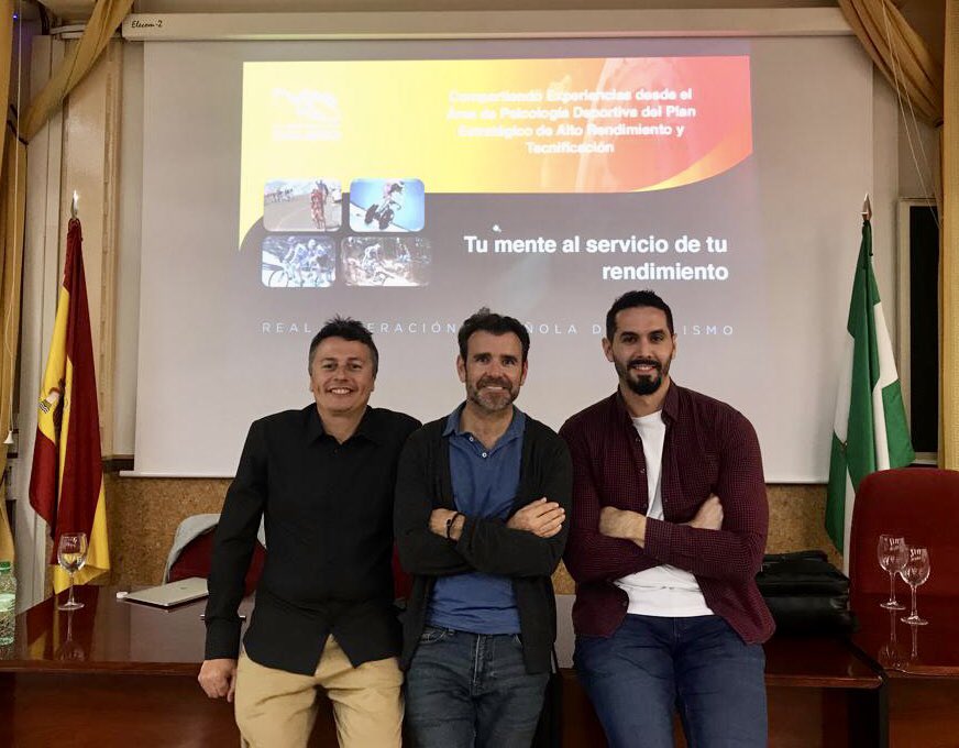 Maravillosa experiencia participar en el taller: “Preparación Psicológica en Ciclismo olímpico.” Gracias a tod@s los que habéis participado y a este gran equipazo. Así da gusto. <a href="/psicomurcia/">Juan Gonzalez</a>  <a href="/Landreu77/">Aarón León Andreu</a>  #Psicologia #psicologiadeportiva