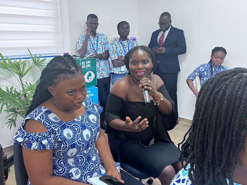 “The #tech space is evolving &amp; we can change the narrative by involving more women in the space. Our farmers should not be poor so we must use #tech to grow food organically”, noted <a href="/Audreees/">AudreyS.</a> <a href="/SabonSake/">Sabon Sake</a> at our #InteractiveDialogue to mark #IWD2023
