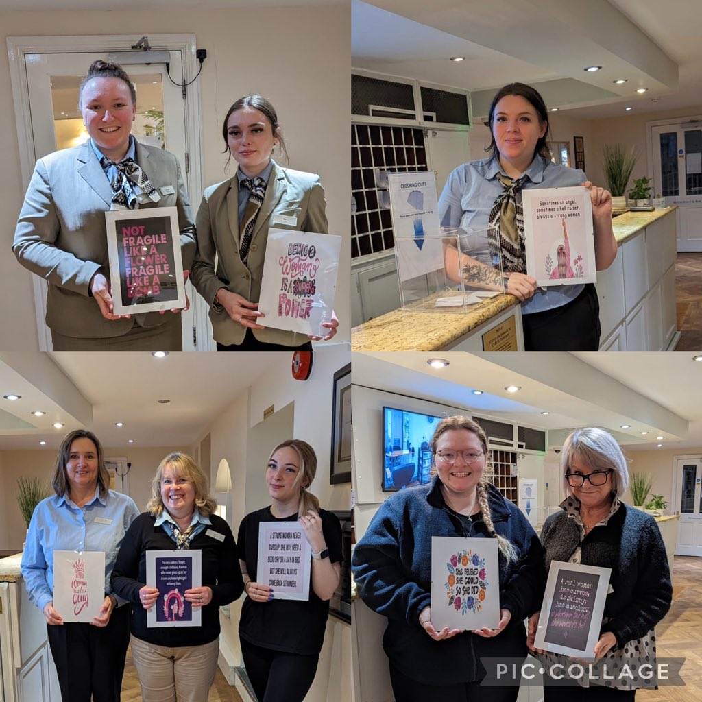 We celebrated #InternationalWomensDay with empowering quote gifts from our Head of Reception, Gayle! 💗 #ThankYou #StrongWomen #OneTeam #WBCC