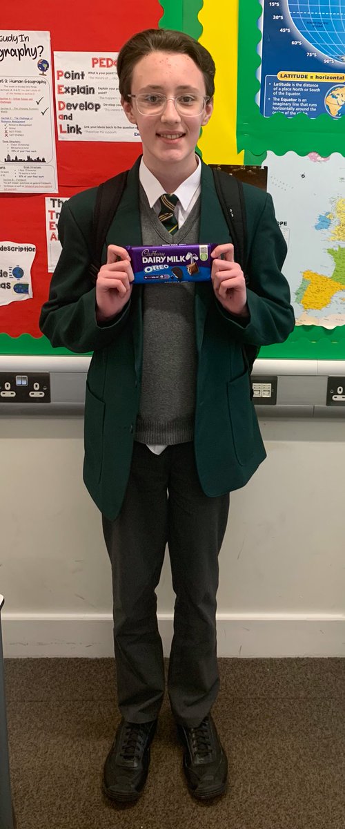 During ‘Operation Earth’ SAS, we have been building our research and presentation skills about real life issues and this young man was one of the stars who really shone through! Very proud of their developing skills in this SAS option!👌💪🏼 <a href="/TGSAPrincipal/">TGSA Principal</a> <a href="/MrABannon/">Aiden Bannon</a> <a href="/Sroachma/">Mrs Roach</a>