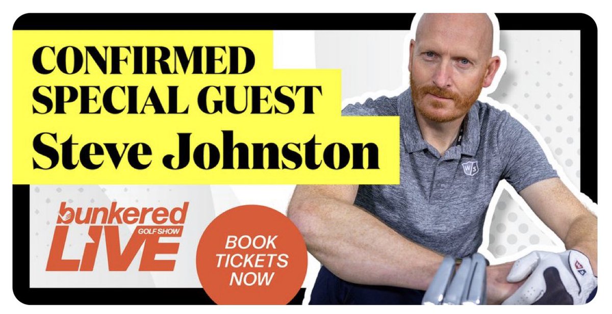 ⛳️🚨I’ll Be There🚨⛳️ 

I’ll be at bunkered LIVE! Come along and improve your game with me at the bunkered clubhouse on Friday 24th March.

Get 2-for-1 tickets! Simply insert code 'BL23RHC' into the access code box. 

Tickets 👉bit.ly/3EYpbx5