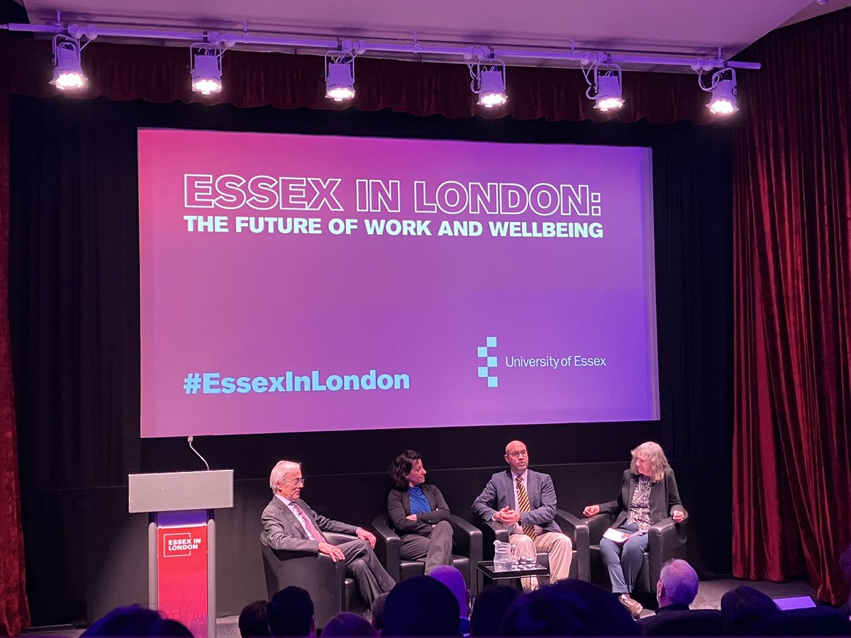 In conversation with Sir Chris Pissarides with <a href="/Uni_of_Essex/">University of Essex</a> <a href="/EssexSocSci/">Essex Social Science</a> at the Barbican live!