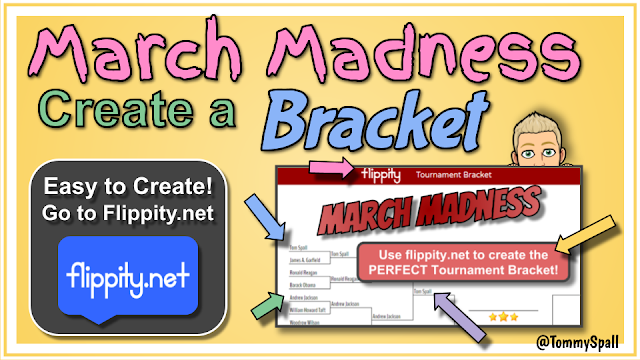 BrittniTech's tweet photo. March Madness: Create a Bracket for Instruction! Use @flippitynet When Creating the Perfect Bracket! https://t.co/Zstk5zfZqR #bisdconnect #bisdwired #txed #edtech https://t.co/iaE6I7xvn7