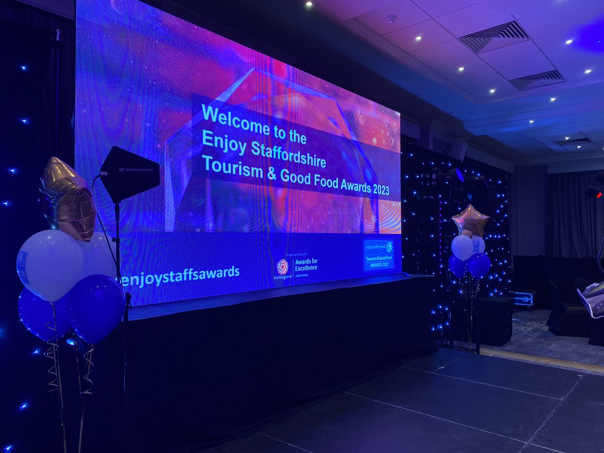 Delighted to be back to host the #enjoystaffsawards #veawards2023 mum ran a B&B when I was little and I know how hard people work in this industry!