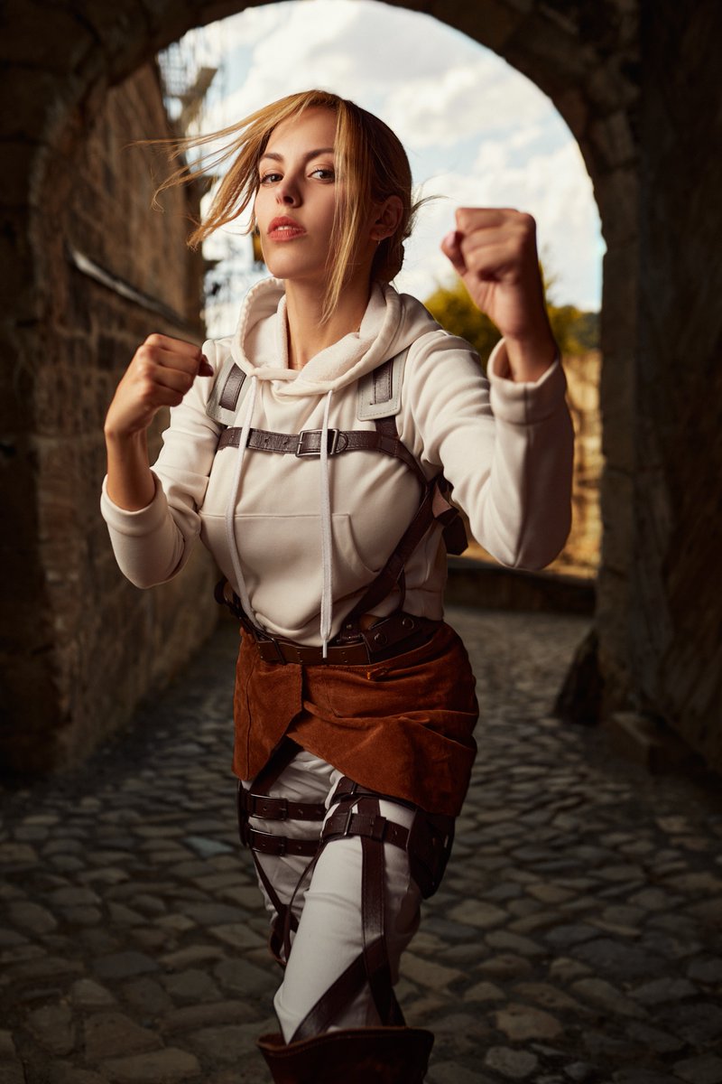 Annie Leonhart, Attack on Titan by @Nadyasonika #cosplay, image size:800x1200