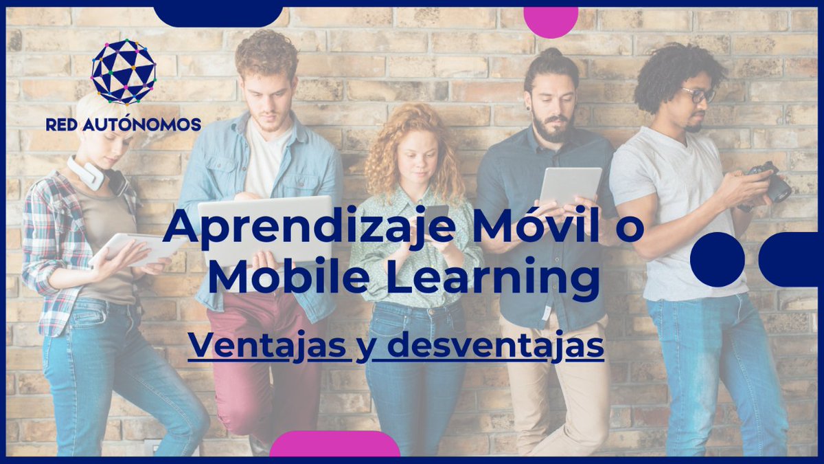 #MobileLearning 📲
Para que el M-Learning sea posible, se requieren tres elementos principales:
1️⃣ Dispositivos móviles
2️⃣ Aplicaciones educativas
3️⃣ Conectividad
Leer artículo ▶️ i.mtr.cool/ibdpupqpsu