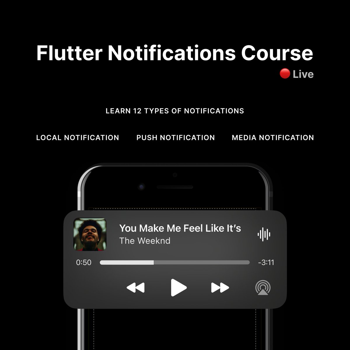 ui_flutter's tweet image. After 4 months of hard work,

The Flutter Notification course is finally live

To Master Flutter Notifications check the link below↓
