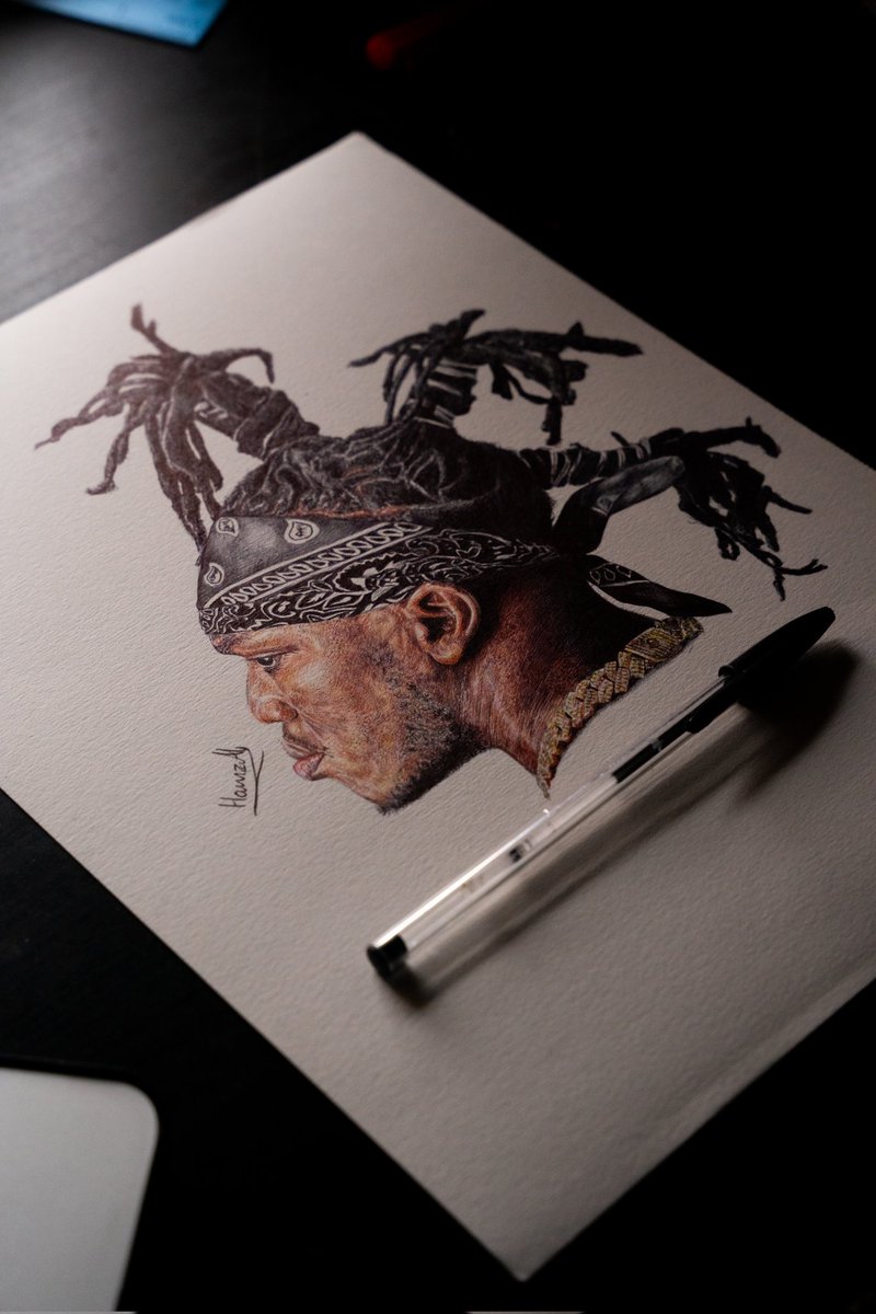 02_hamzaali's tweet image. ''Talent can get you far...but Hard work can get you anywhere.'' - KSI
.
TIME- 10 hours in 23 days
Media- Coloured Ballpoint pens
Appreciate you guys if you could retweet this! Worked super hard on it and yeah! I think this is my best piece by far! Below is the reddit UPVOTE ❤🙏