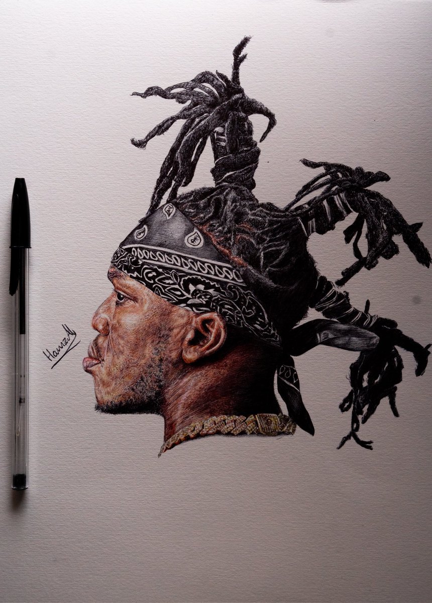 02_hamzaali's tweet image. ''Talent can get you far...but Hard work can get you anywhere.'' - KSI
.
TIME- 10 hours in 23 days
Media- Coloured Ballpoint pens
Appreciate you guys if you could retweet this! Worked super hard on it and yeah! I think this is my best piece by far! Below is the reddit UPVOTE ❤🙏