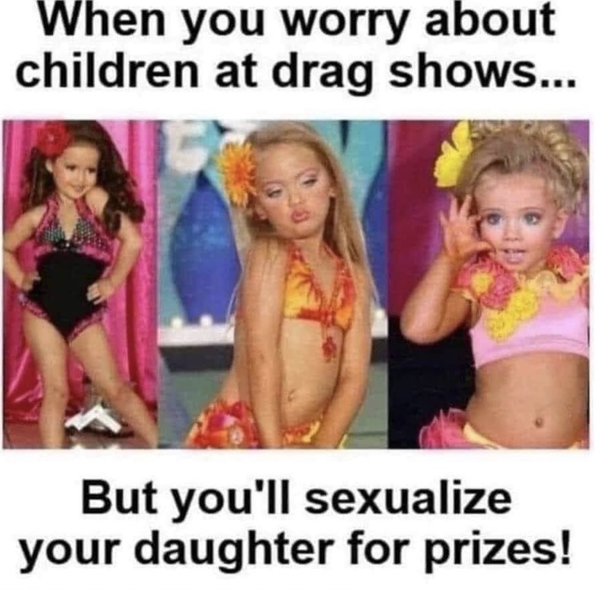 PNWGrownCub's tweet photo. @SilesDood Don’t forget they are ok with sexualizing children in their own way but ignore it when are called out. It’s call #hypocrisy at it’s finest. https://t.co/wW3O9lokBR