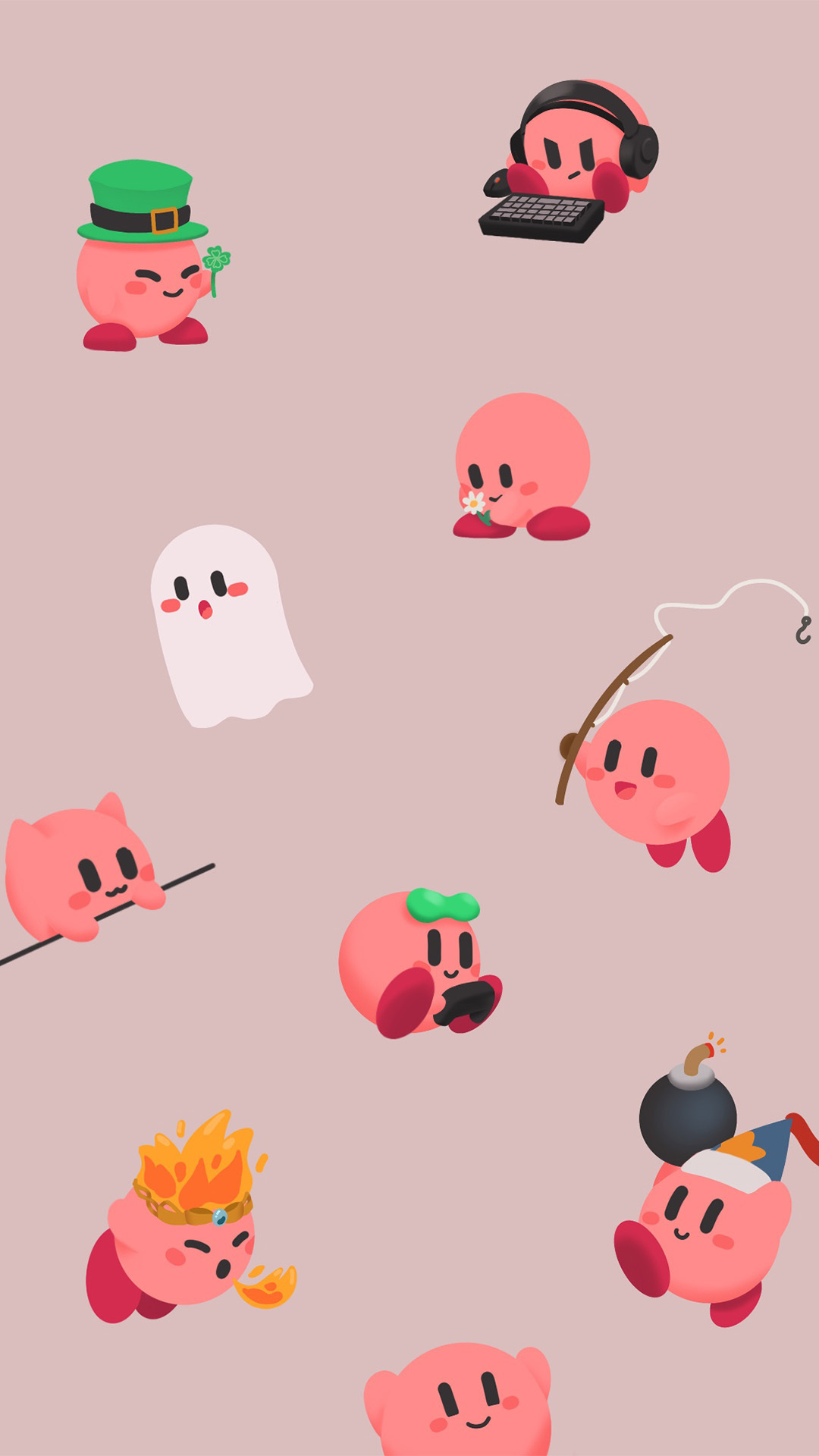 kawaii cute kirby wallpaper  Google Search  Cute laptop wallpaper Cute  desktop wallpaper Kawaii wallpaper