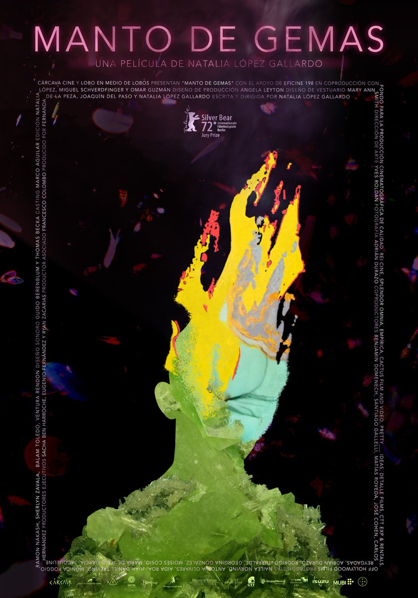 CCCMexico's tweet image. #MujeresEnElCine #Estreno #Egresada 
¡Ya está en salas!
&quot;Manto de gemas&quot;
Ópera prima de la egresada CCC Natalia López Gallardo.
Con participación como coeditor del egresado Omar Guzmán.