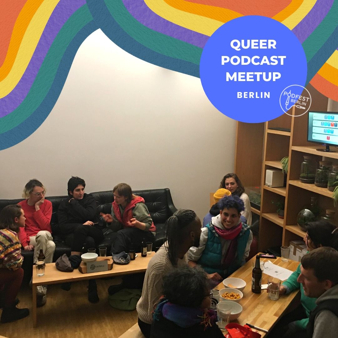 Podfest_Berlin's tweet photo. Was ein wunderbarer Abend! Unser Queer Podcast Meetup @ Podspace war ein voller Erfolg. Mehr Meetups sind bereits in Planung - haltet Euch bereit 👀 A fantastic eve of our meetup series - to be continued! #queerberlin #berlinqueer #berlinmeetup #queerpodcast #queerpodcaster https://t.co/JWXhWckaGj