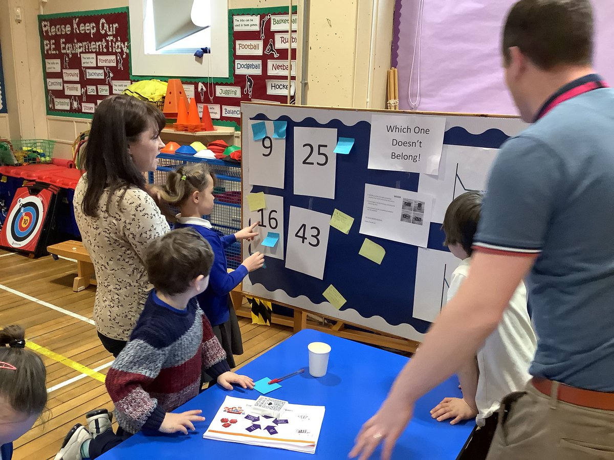Thank you to the Modelling & Coaching Officers @AttainRen for the Family Maths Fun session today. Thank you to all our parents & children who attended too. We hope you all enjoyed the maths fun! @KarenKMCO #mathsfun #whereeveryonesucceedstogether