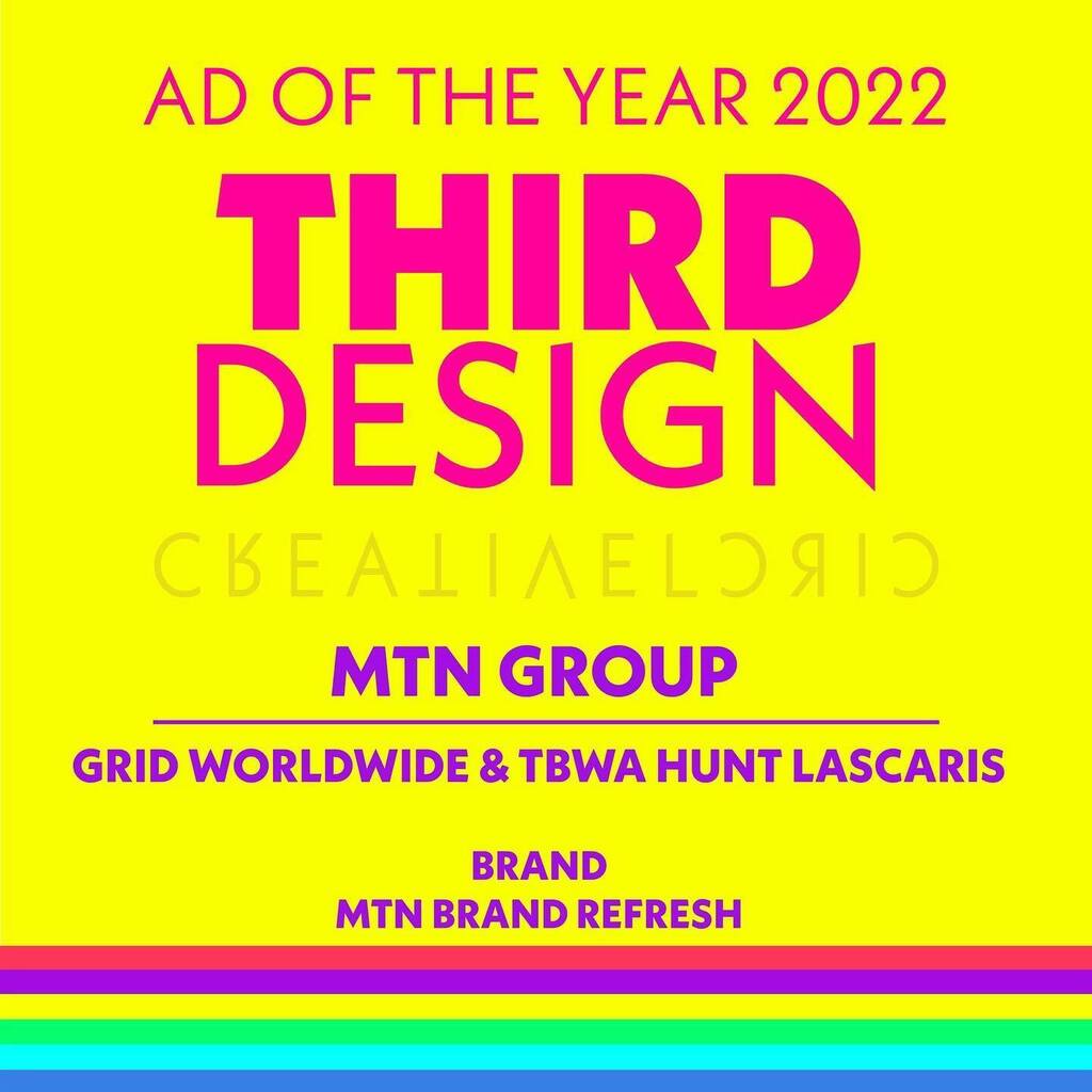 #CCBestOf2022 for Design goes to Grid Worldwide &amp; TBWA Hunt Lascaris (3rd). @grid_worldwide @tbwahuntlascaris #makeitmeansomething #createmeaning #grid #CelebrateTheWork #CreativeCircle #Advertising instagr.am/p/CplA2gaKdpv/