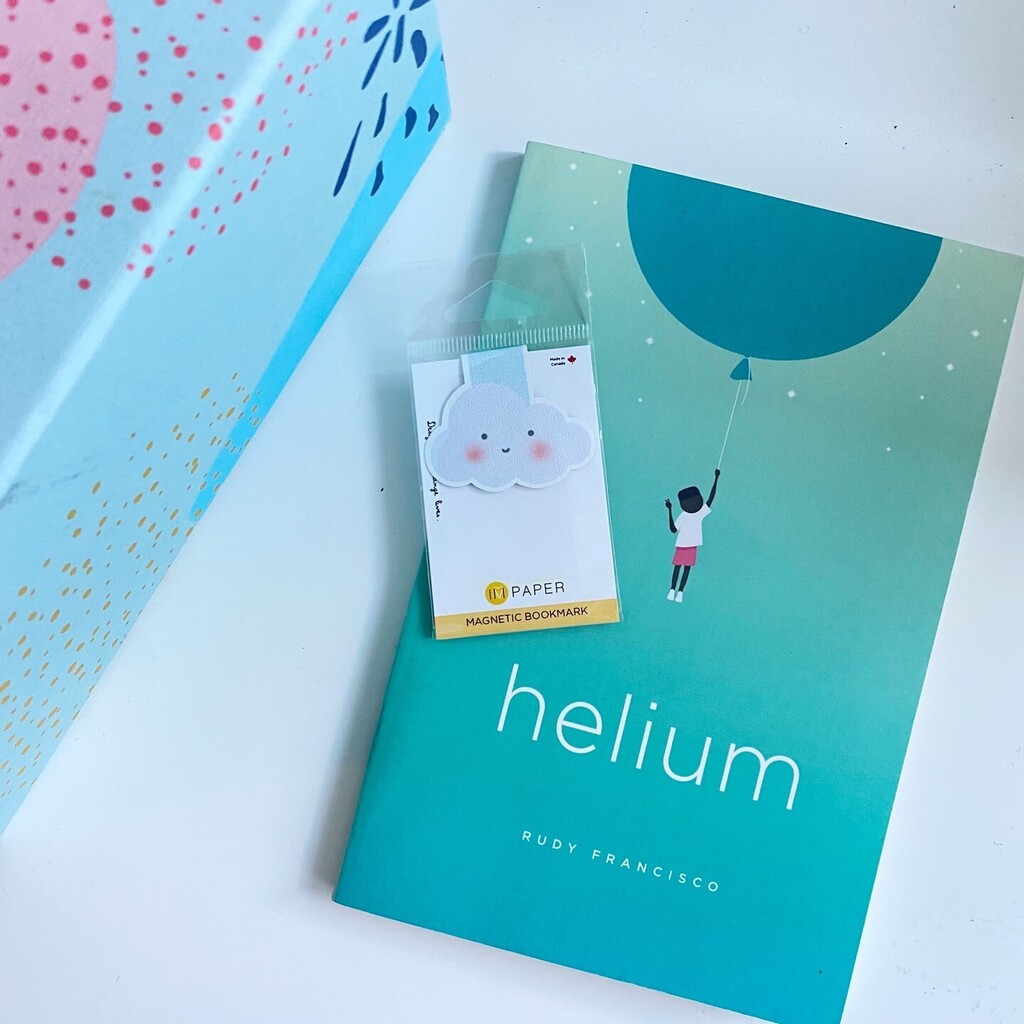impaperco's tweet photo. Hey IMPAPER fam! This month's book of the month is Helium, by Rudy Fransisco. ⁠
⁠
Also gifted to me by a friend, this poetry book explores Fransisco's childhood, love life, trauma and sexuality. Beautifully written yet simply put. My favourite poem i… https://t.co/cAWxy5lQD2 https://t.co/ZG5K5bEN4x