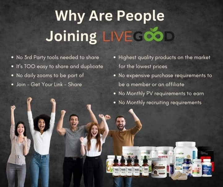 Casbear7's tweet image. #Get2Know #Livegood 's Powerful #CompPlan Better:
As a member, #WhenURefer a person &amp;amp; #TheyUpgrade for $49.95, You get $25 #FastStartBonus !
Plus, Get #BonusCommissions Too!
#SeeWebsite4Details !
Click👇2See
tinyurl.com/Livegoods
Frm ChrisB
#Nutritional #OrganicCoffee #Trending