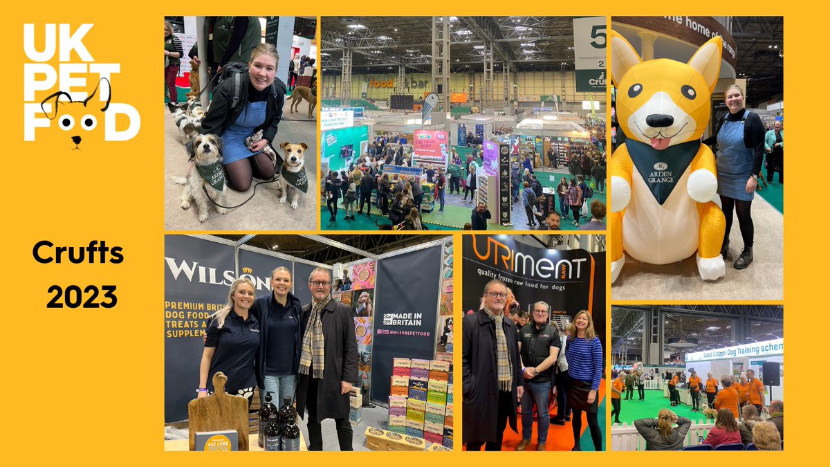 Our team visiting <a href="/Crufts/">Crufts</a> today at the NEC. Great to catch up with some of our members and colleagues who were showcasing their products. We managed to fit in a few dog cuddles too.
#crufts #ukpetfood