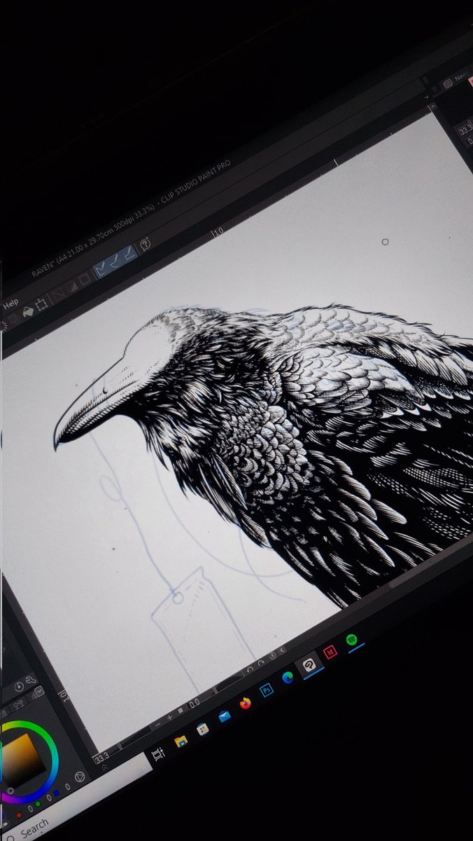 IsurArt's tweet photo. GN🌟🌙

#nftcollector #NFT #nftart #illustration #Raven #FoundationNFT https://t.co/2HYGIv9F0s