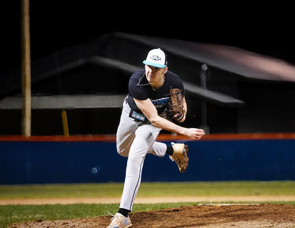It’s baseball season! Felt great on the bump Tuesday night.  #GoingFor90