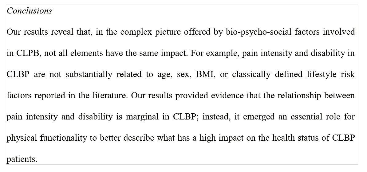 PhysioMeScience's tweet photo. Just published 🔥🔥

Investigation of the relevant factors in the complexity of CLBP patients with a physiotherapy prescription!

👇👇👇

@giacomocart2014 and colleagues 👏

https://t.co/zaLI28Ad5Y https://t.co/dqqYysHP8p
