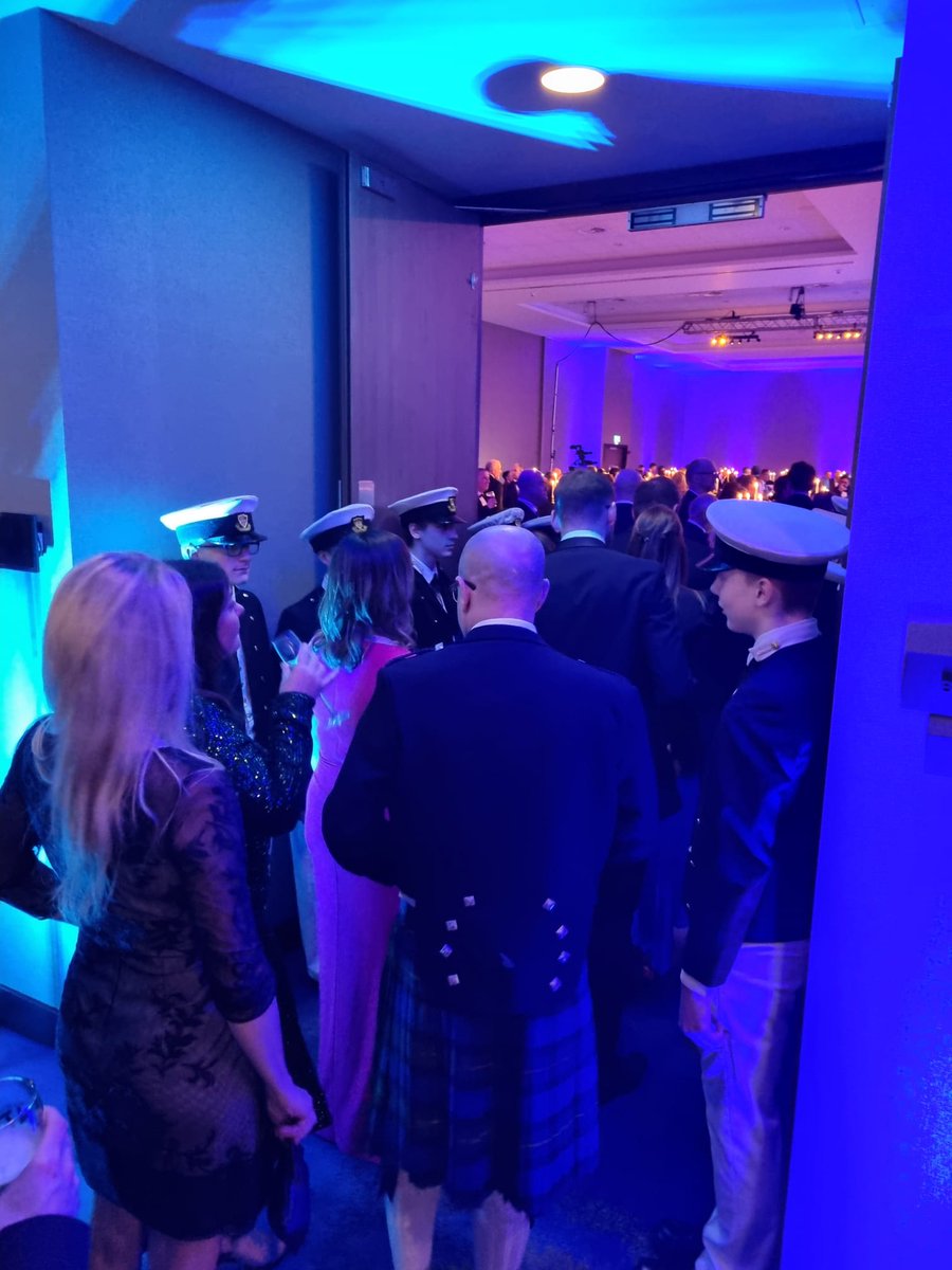 DeltaHTHA's tweet photo. Such a huge opportunity for our white squad this evening, providing the honour guard for HRH Princess Anne. @MaritimeUK https://t.co/Z9Krxwm1XP