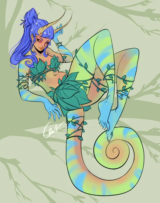  Chameleon Girl  