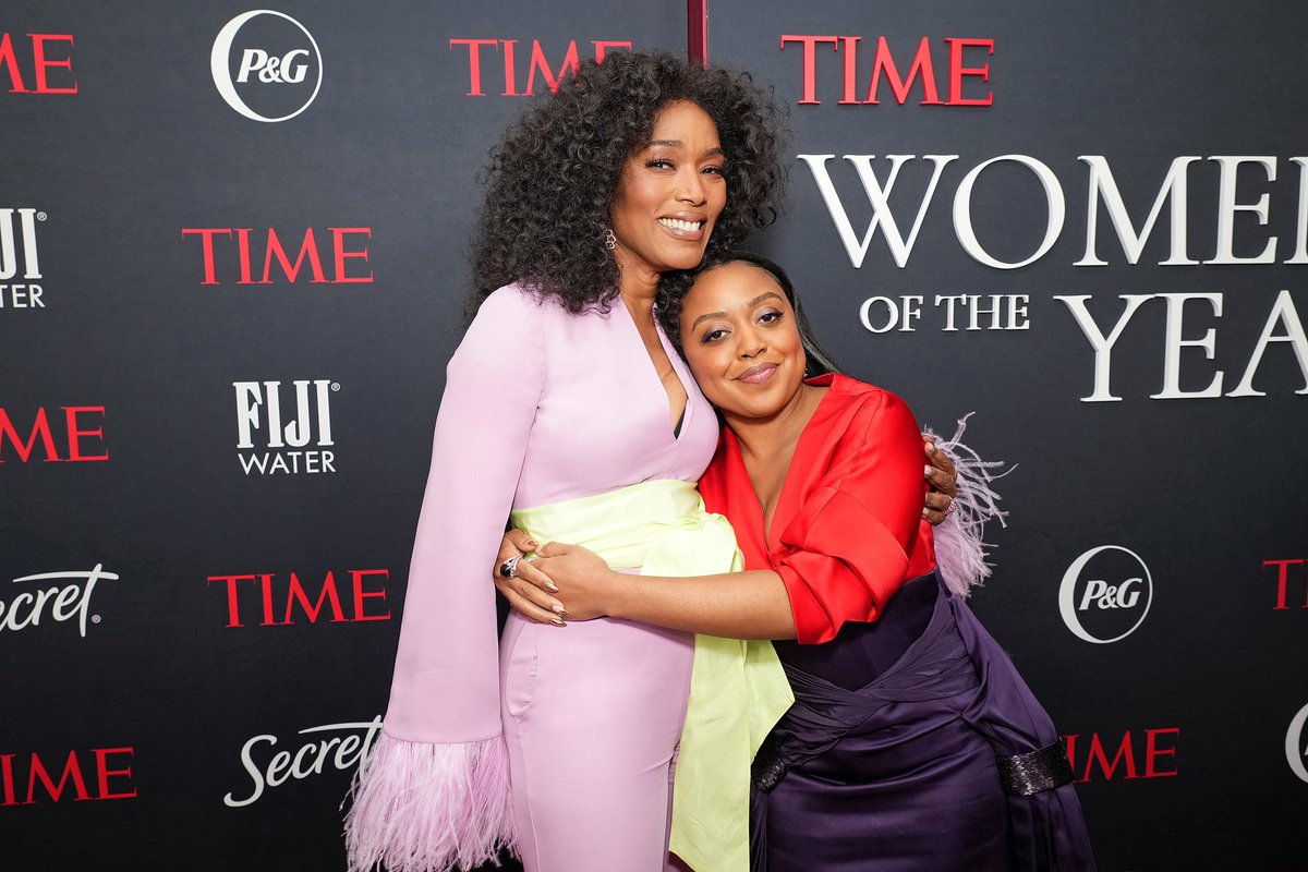 Congratulations all around! Black Panther #WakandaForever star & Academy Award Nominee Angela Bassett and #AbbottElementary creator & star Quinta Brunson celebrated being named two of Time magazine’s Women of the Year.