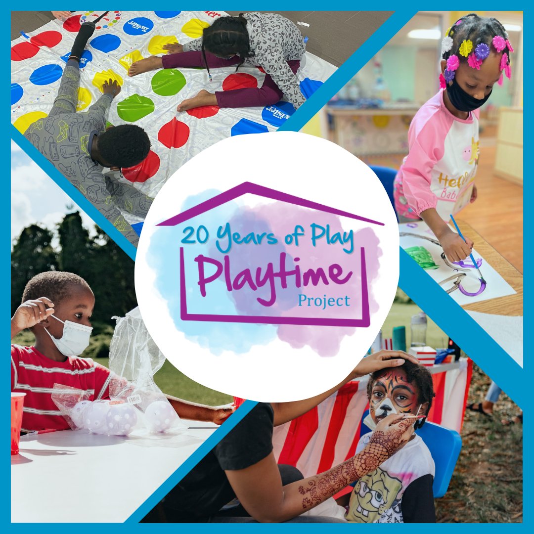 ProjectPlaytime's tweet photo. 2023 marks our 20th Anniversary! And we have a big announcement: Our name is now officially 'Playtime Project!'
In this blog, we explain why this matters. Read more here: https://t.co/RgbBb5u0yq
#playtimeproject #playforall #playequity #housinginsecurity https://t.co/EHcHE3gsW1