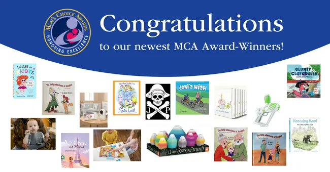 This week’s roundup of MCA #Awardwinners features #childrens #picturebooks, #babyproducts, #kidsgames + more by:
<a href="/Momcozy4u/">Momcozy</a> 
<a href="/littlepassports/">Little Passports</a> 
<a href="/MindWareToys/">MindWareToys</a> 
&amp; more! View all the #winners here 👉 bit.ly/3ynDbgb