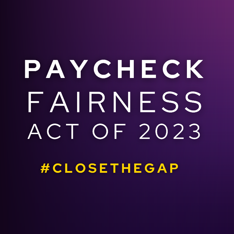 RepYvetteClarke's tweet photo. We know that women take home less money than they have rightfully earned in every industry, no matter what they do, how much education they have, or where they are from. 

I’m proud to join @rosadelauro to reintroduce the #PaycheckFairnessAct. https://t.co/sReUsV2xdn