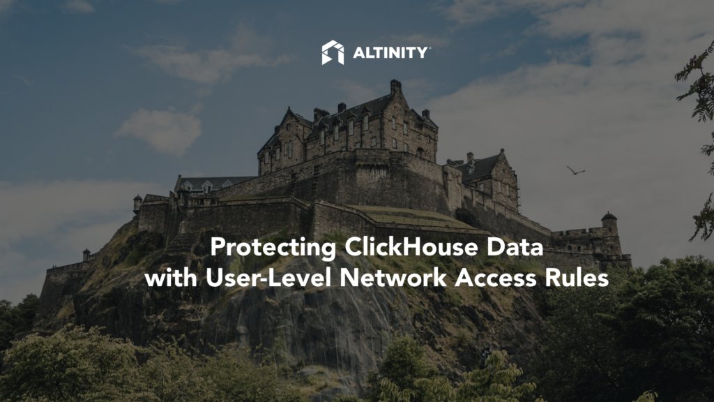 AltinityDB's tweet image. There are many methods to improve #ClickHouse security at the user level. User level #networkaccess rules are a key method to protect ClickHouse data. Learn how they work and how to apply them in this post: hubs.ly/Q01CRC6C0 #kubernetes