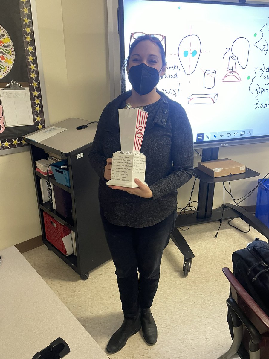 Congratulations to <a href="/lauraleyeswoods/">HancockHSArt</a> for winning February Movie Trivia “BreakfastClub.”   Mrs. Leyes-Woods has chosen “Clue” for the month of March!!! #hpsdtigers #hphsmovietrivia <a href="/hphstigers/">Hancock Place High School - STL</a>
