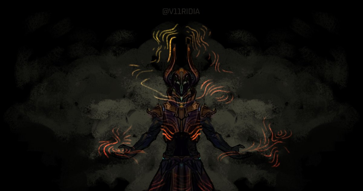 viiridiangreen's tweet image. Nezarec drip as required by Root of Nightmares hype 🔸 #Destiny2Art