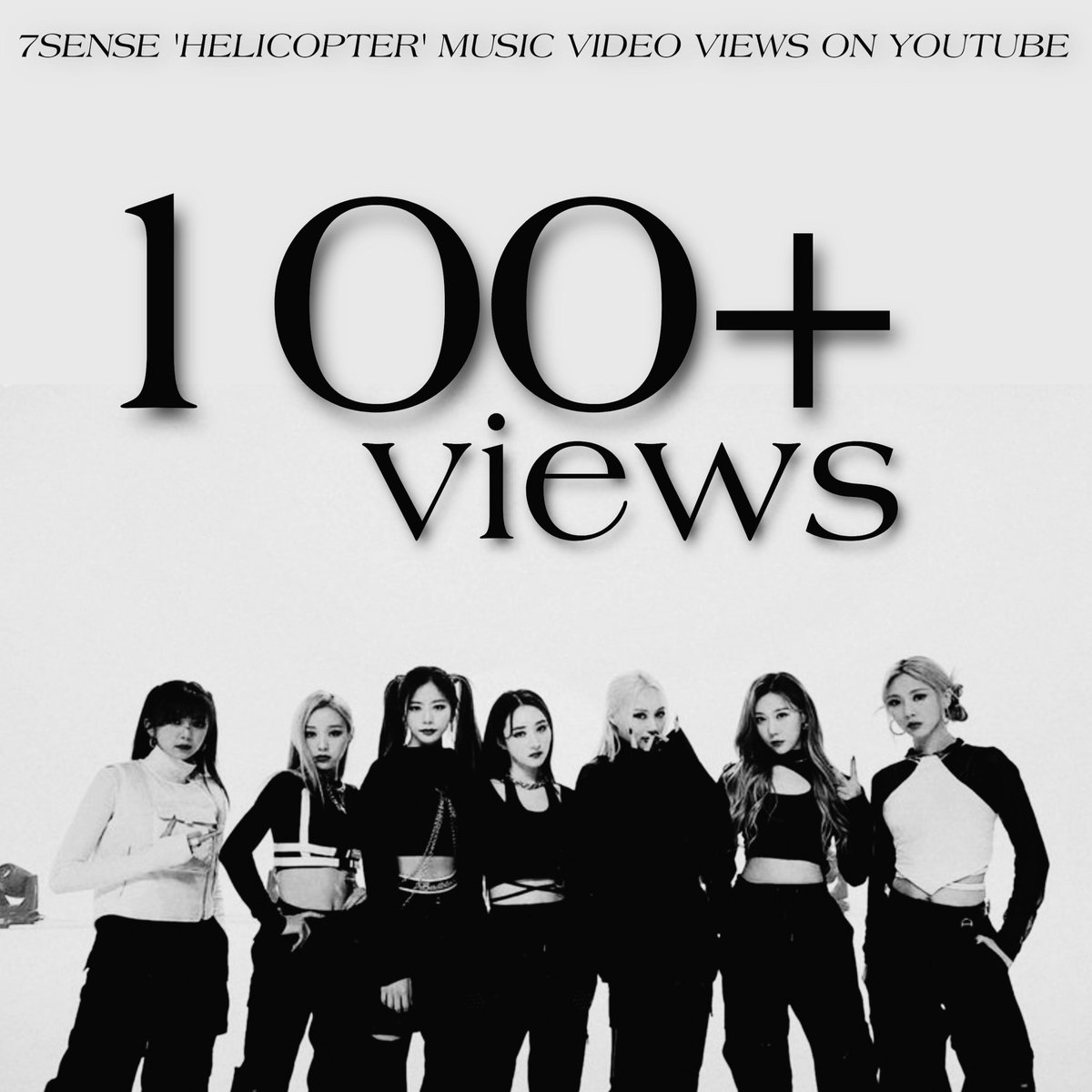 moonspoirent's tweet photo. WE GO UP! 7SENSE in the 'Helicopter' M/V has 100+ views on YouTube! 

▶️https://t.co/4aRqfvbWNC

#7SENSE #NANHEE #ANGEL #LOVE #HANA #LIA #SAYURI #GEUMHEE #2ndMiniAlbum #WEGOUP #Title #Helicopter #MVRelease #MV #Release #COMEBACK #OUTNOW #걸스온탑 #갓더비트 #FKPOP https://t.co/olBiUAoHxb