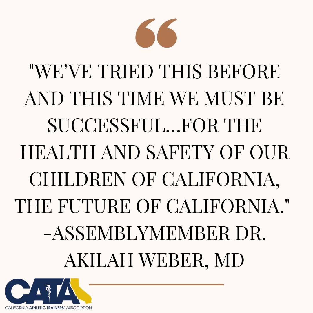 CA Athletic Trainers tweet media