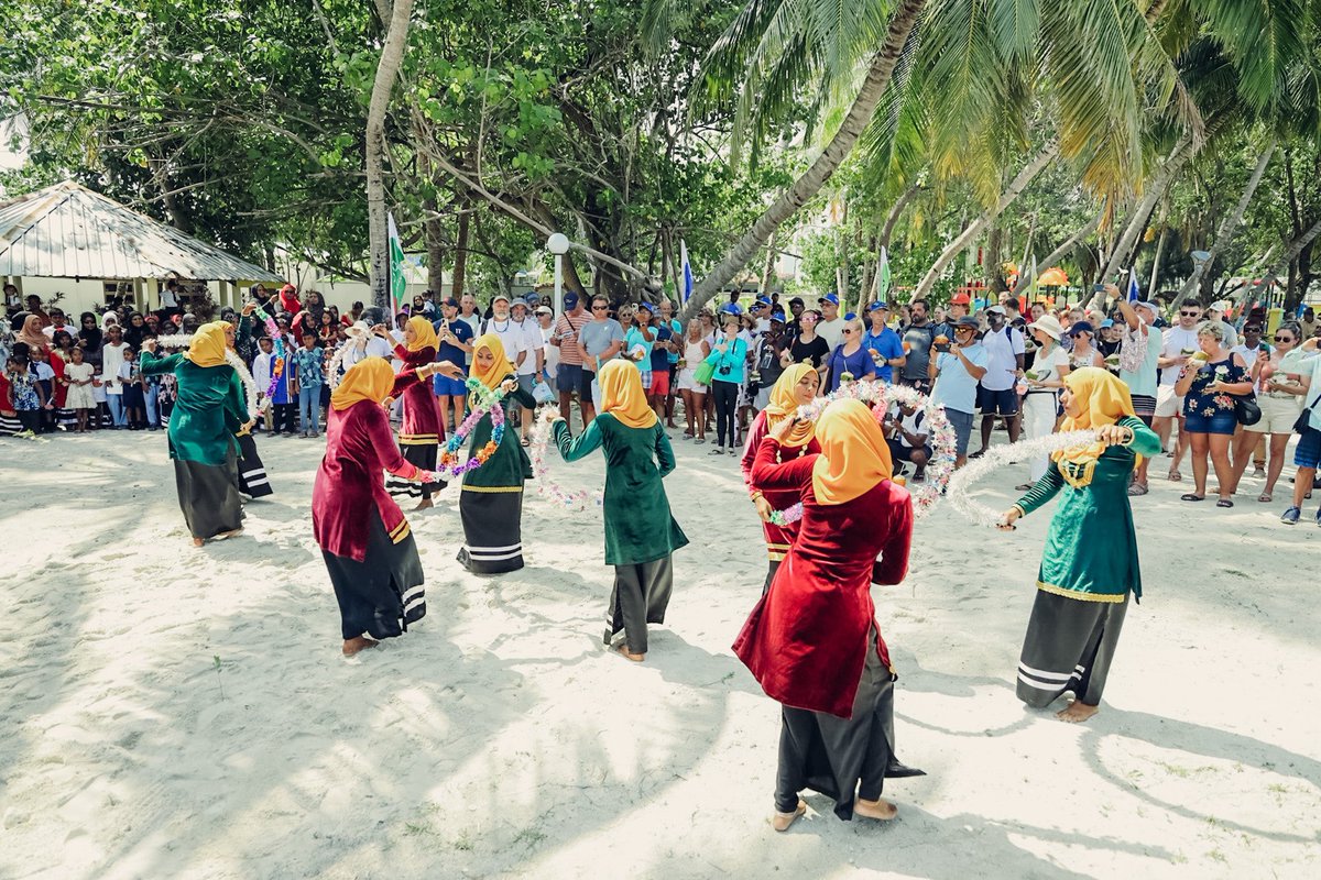 What an incredible welcome from the beautiful people of Aa.Rasdhoo at the Maldives Yacht Rally! We were serenaded with traditional tunes and treated to a fascinating tour of the local customs and practices from the early times. So grateful for this immersive cultural experience!