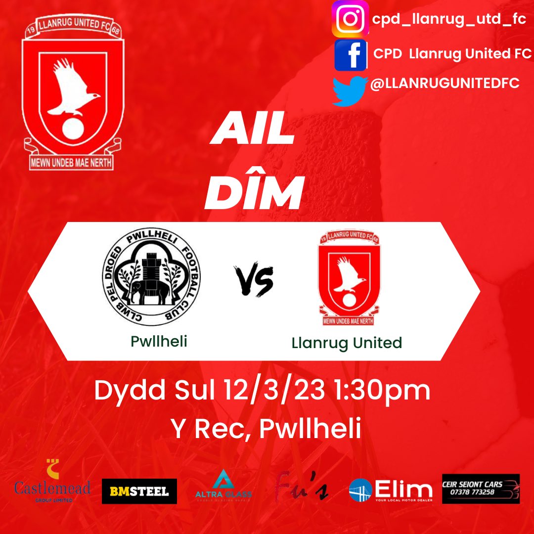 LLANRUG UNITED FC tweet media