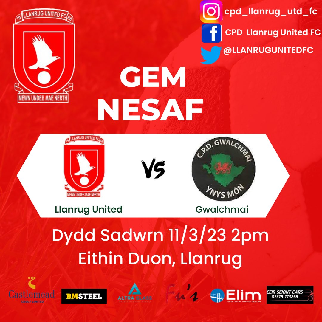 LLANRUG UNITED FC tweet media