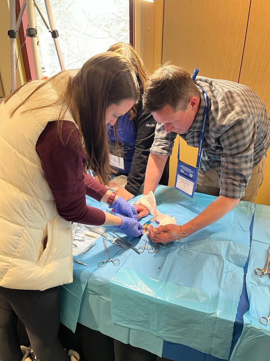 MDT_Cardiac's tweet photo. Thank you to all who participated in the Medtronic ECLS Product Workshop with @BWGrayMD at the Children's National Symposium! Learn more about the products featured at the hands-on workshop: https://t.co/gjw4VczEjq #KeystoneECMO #CrescentRA #NautilusSmartECMOModule https://t.co/7OcHTKNmxk