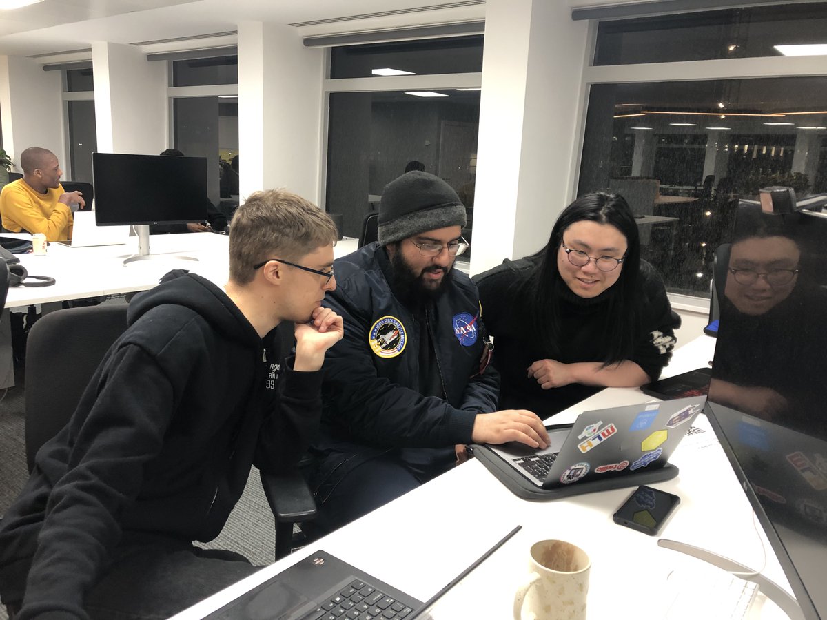 codebarBrum's tweet image. A bit of everything #tech (#java #webdevelopment #design) happening at #codebar on this cold snowy night in central #Birmingham. Thank you @travelperk for hosting + sponsoring us tonight, in our quest to mentor those new to tech.