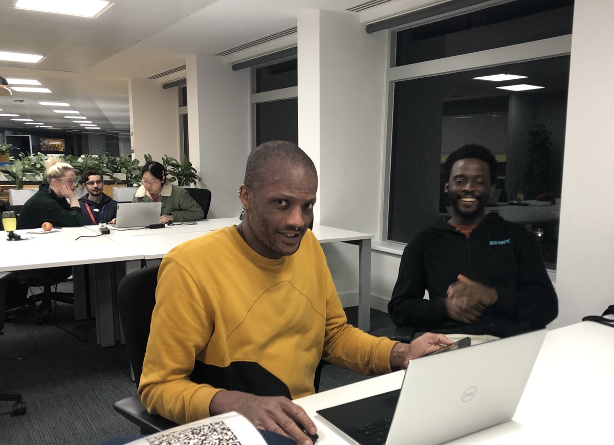 codebarBrum's tweet image. A bit of everything #tech (#java #webdevelopment #design) happening at #codebar on this cold snowy night in central #Birmingham. Thank you @travelperk for hosting + sponsoring us tonight, in our quest to mentor those new to tech.