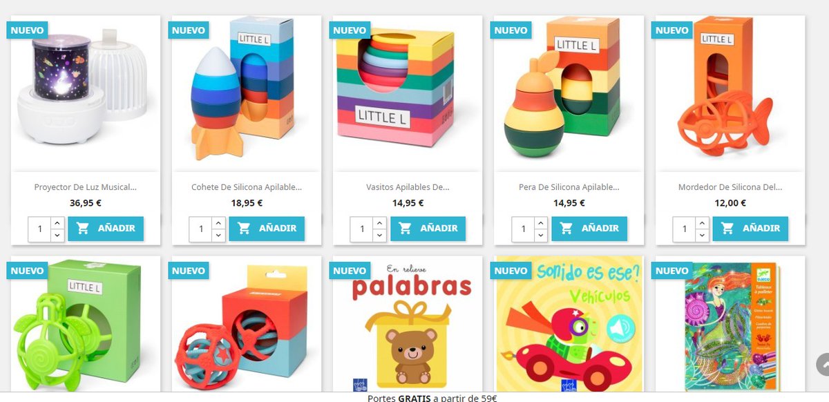 🔔 Ya están aquí las novedades de la prestigiosa marca Little L 🔔 
Los  podrás encontrar en ow.ly/Iuhj50NeEiu
📞 646 70 73 04 WhatsApp
✉️ libreria.mundoideas@gmail.com
🎯 Avenida Guerrita 26,14005
#novedades #juguetes