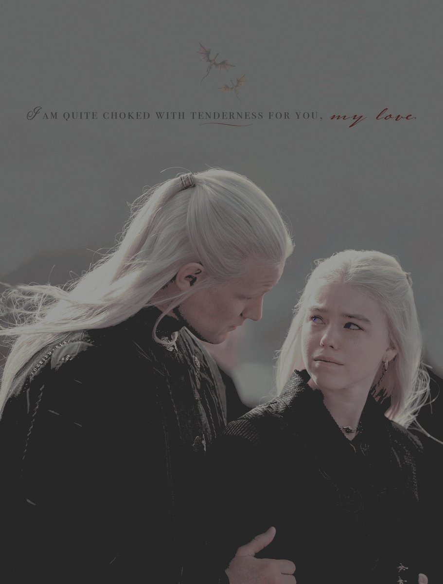 EMMAZlADARCY's tweet photo. in this household we believe in daemyra supremacy. https://t.co/U6D2AXtgmu