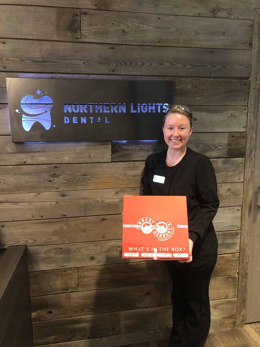 froggy999fargo's tweet image. Congratulations to Danielle who works at Northern Lights Dental in Fargo.  Danielle was this week&apos;s lunch winner from @fmerbertgerbert If you want a chance to win lunch, you can register here.  froggyweb.com/win-erbert-ger…   #erbertandgerberts