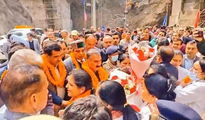 HimachalPMC's tweet image. मुख्यमंत्री श्री @SukhuSukhvinder जी ने आज #IGMC शिमला में ट्रॉमा ब्लांक का उदघाटन एवं न्यू ओपीडी का शुभारंभ किया।
