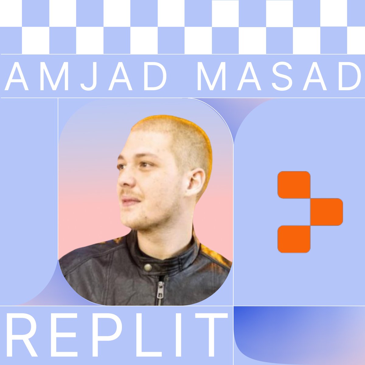 Beyond honored to present our next speaker 🥁🥁🥁 <a href="/Replit/">Replit ⠕</a> co-founder and CEO <a href="/amasad/">Amjad Masad</a>! 

Amjad and Replit are quite literally building the future of programming and working towards a world where truly anyone can code.

We couldn't possibly be more thrilled about this Monday!